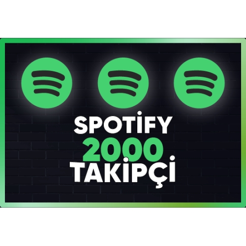  ⚡  GARANTİLİ  SPOTİFY 2000 TAKİPÇİ ⚡